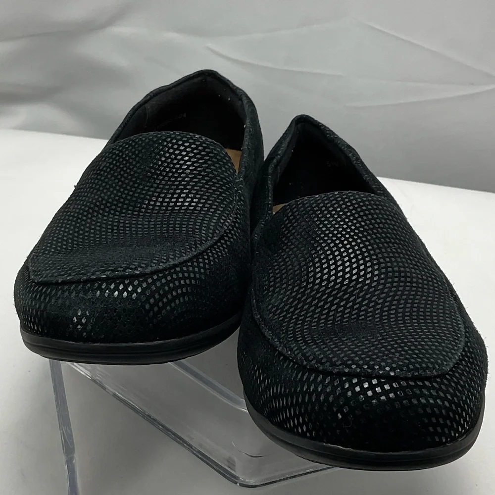 Trotters Black Jenn Mini Dots Loafers Women’s 5.5 #0226‎